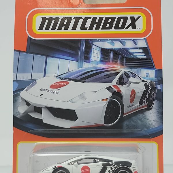 Matchbox Lamborghini Gallardo Police – White/Black – Factory Sealed