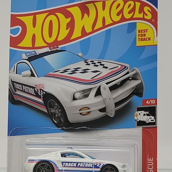 Hot Wheels HW Rescue Ford Mustang GT Concept – White Track Patrol Livery (2023)