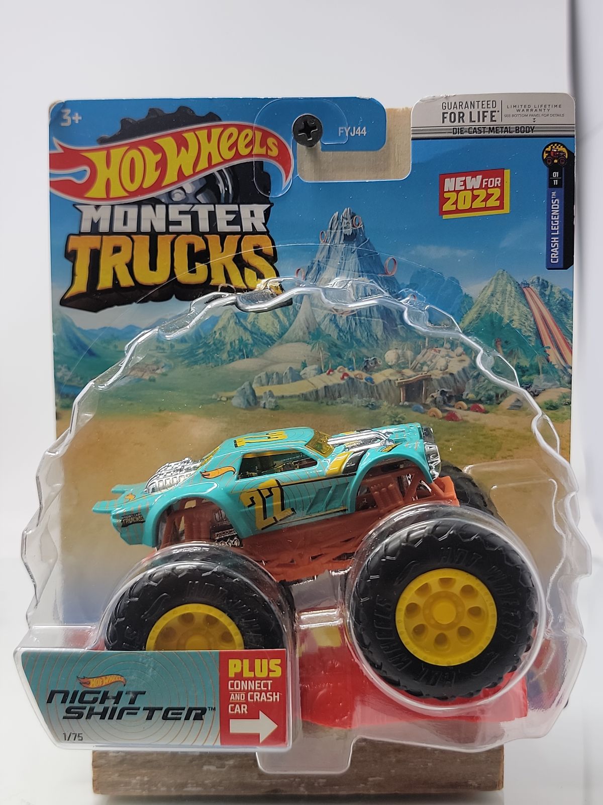 Hot Wheels Monster Trucks Night Shifter™ – Crash Legends | New for 2022 | Factory Sealed
