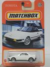 Matchbox 1984 Toyota MR2 – White/Black – Factory Sealed