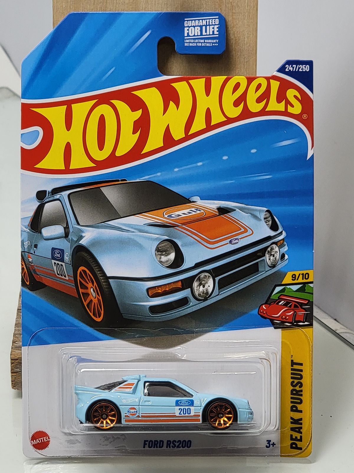 Hot Wheels Ford RS200 from the Peak Pursuit series!
