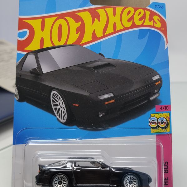 Hot Wheels '89 Mazda Savanna RX-7 FC3S Black 51/250 HW: The '80s