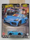 Hot Wheels Premium – Porsche 718 Cayman GT4 | Boulevard Series #93