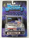 Muscle Machines ’62 Bubble Top Stars & Stripes Patriotic 1:64 Factory Sealed
