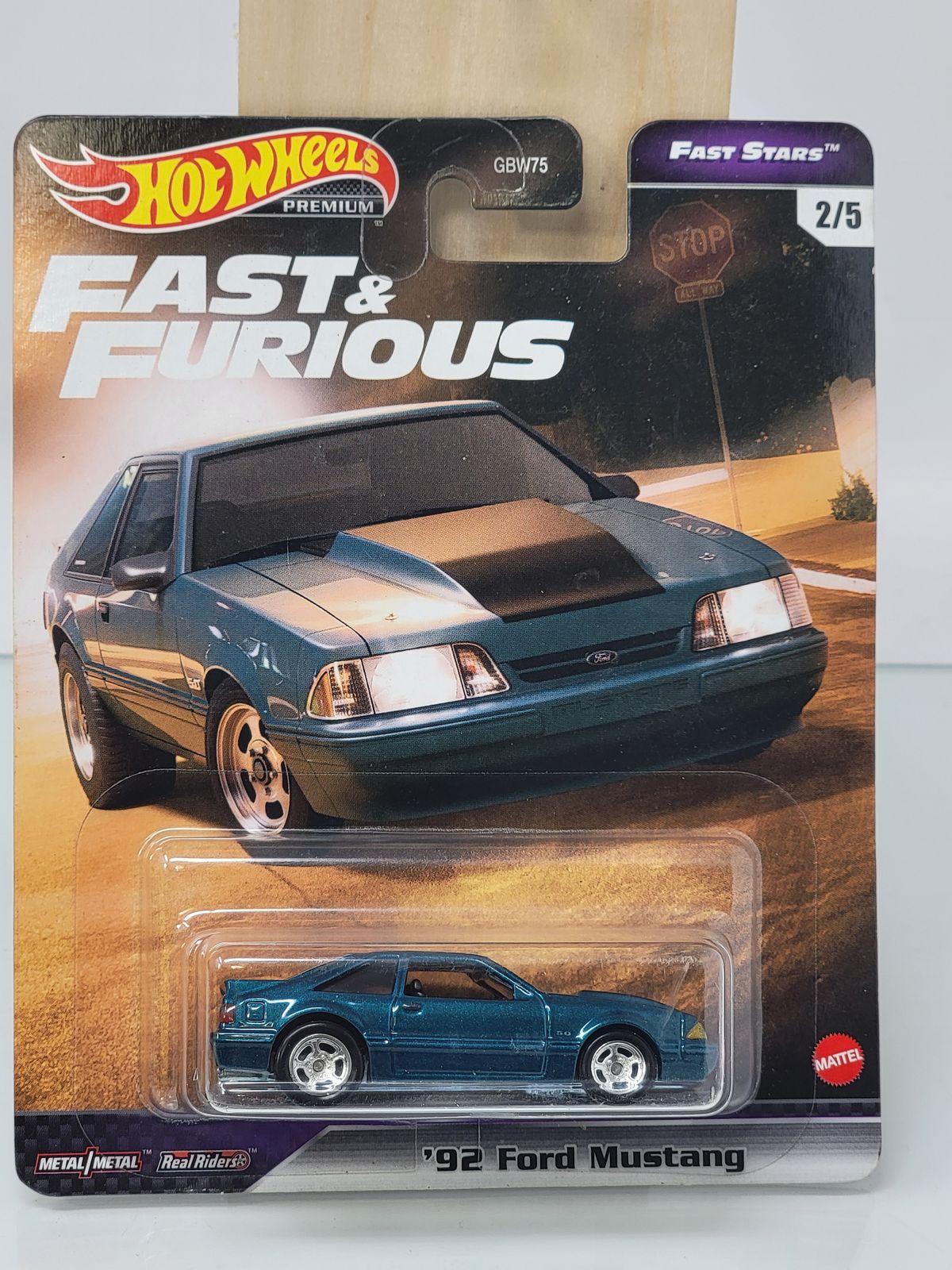 Hot Wheels Premium Fast & Furious ’92 Ford Mustang (Fast Stars 2/5)