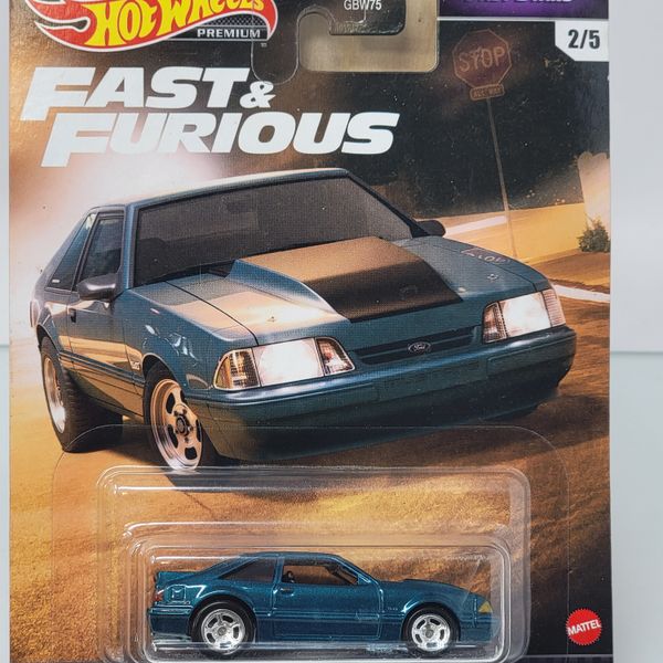 Hot Wheels Premium Fast & Furious ’92 Ford Mustang (Fast Stars 2/5)