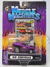 Muscle Machines ’69 Chevelle CARtoons Edition Purple Gasser 1:64 Factory Sealed