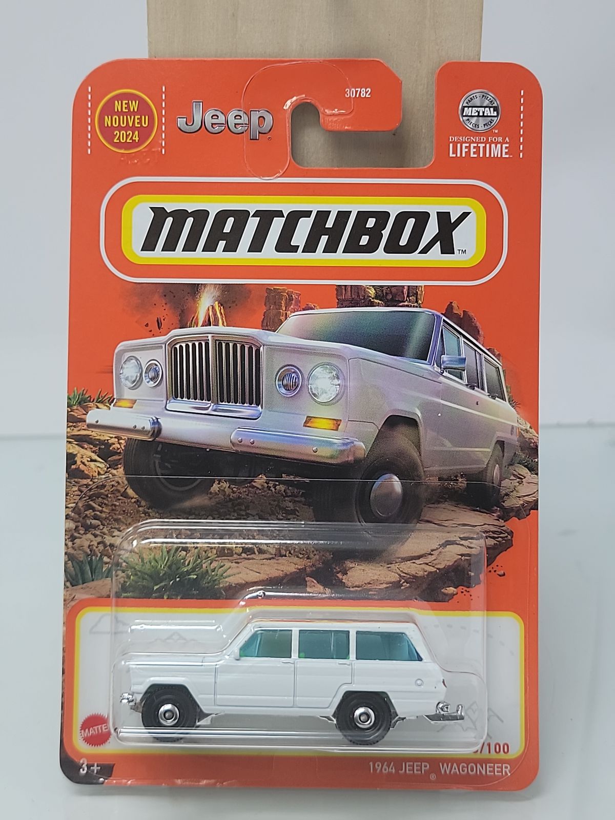 Matchbox 1964 Jeep Wagoneer – 2024 New Release – White - Factory Sealed