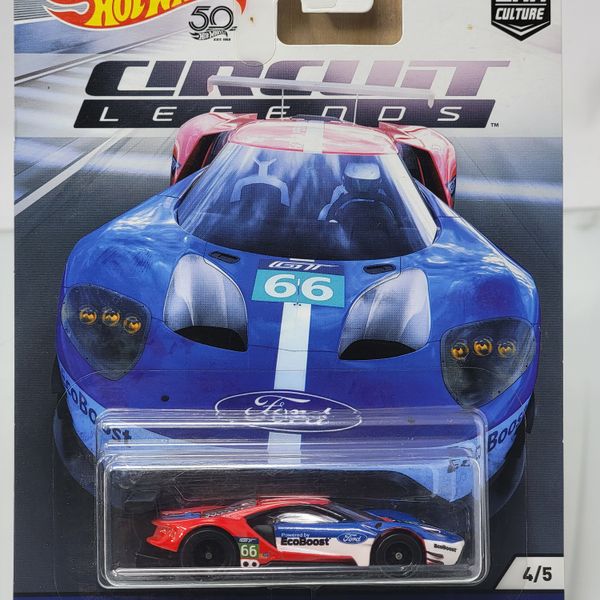 Hot Wheels Premium Car Culture ’16 Ford GT Race (Circuit Legends 4/5)
