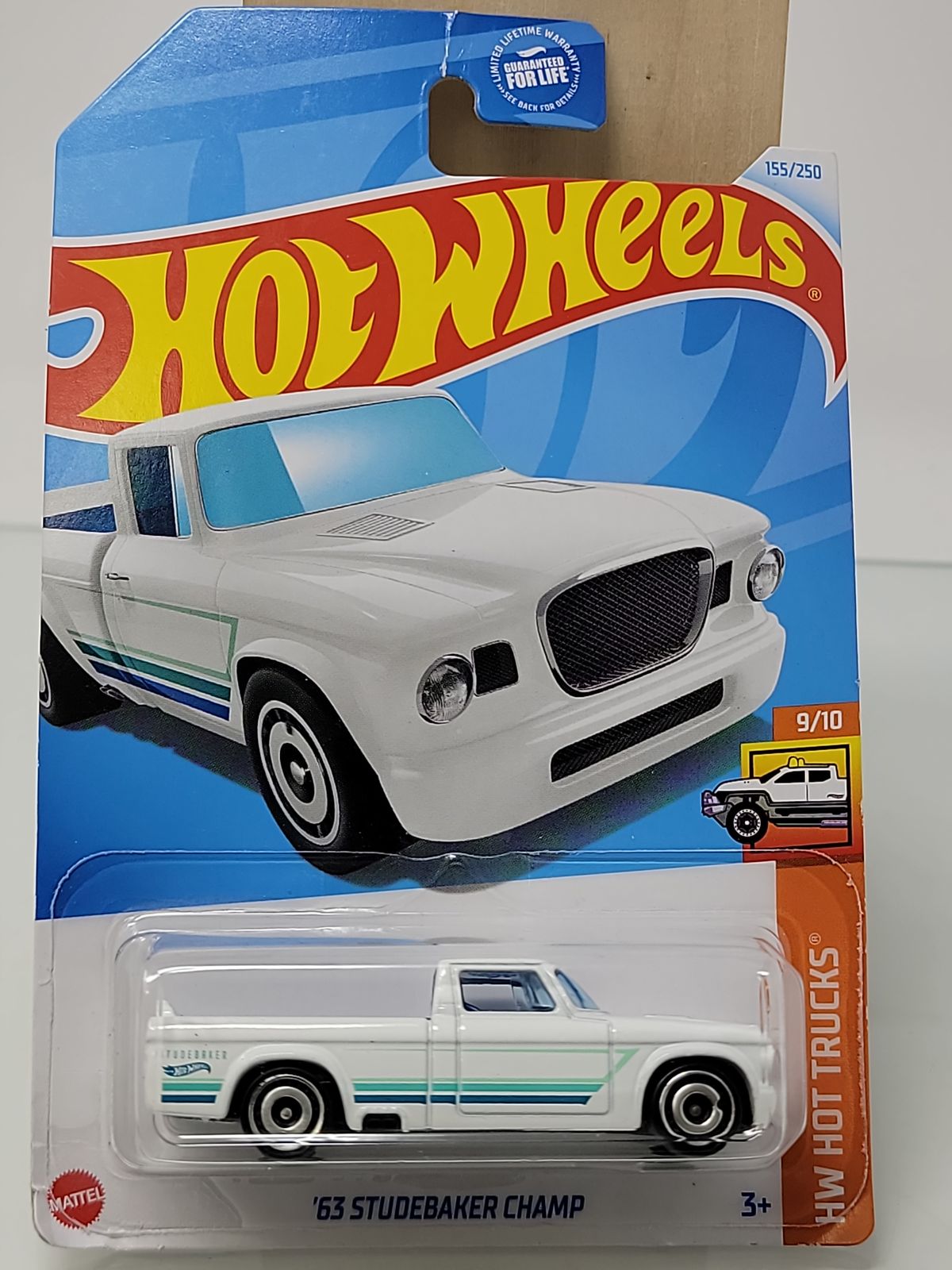 Hot Wheels 63 STUDEBAKER CHAMP #155 Mainline 2024 Case N | NEW HW HOT TRUCKS