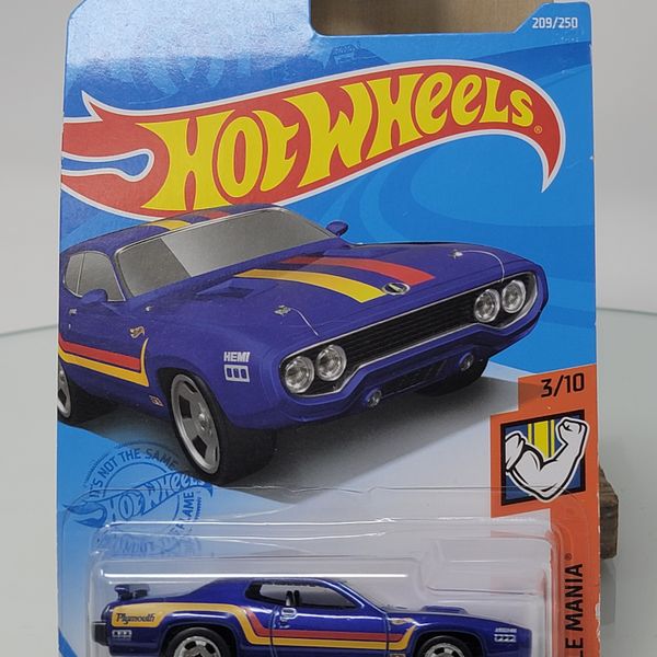 Hot Wheels - '71 Plymouth Road Runner (Blue)
