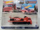 HOT WHEELS PREMIUM TEAM TRANSPORT LBWK NISSAN SKYLINE ER34 & FLEET STREET – MOTUL