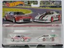 HOT WHEELS PREMIUM 2-PACK – BMW M1 PROCAR & LANCIA STRATOS GROUP 5 – MOTUL / ALITALIA LIVERIES – SEALED