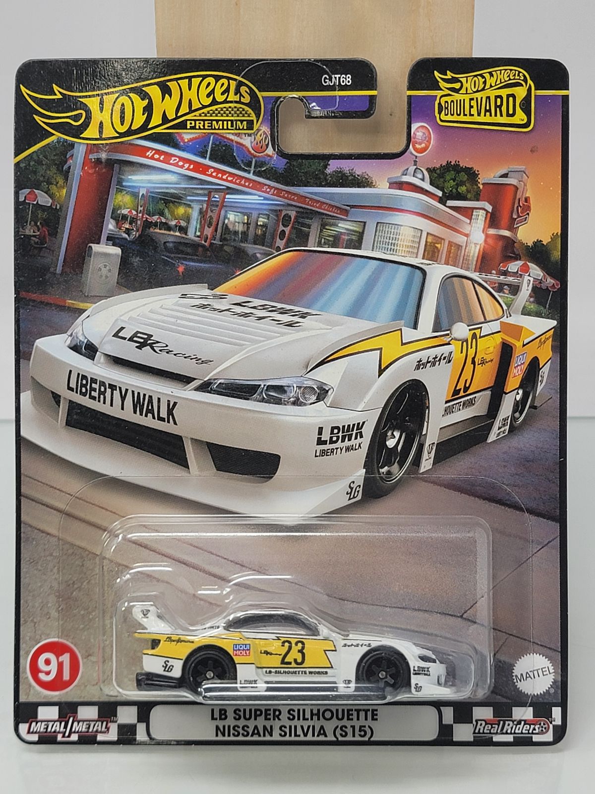 Hot Wheels Premium – LB Super Silhouette Nissan Silvia (S15) | Boulevard Series #91