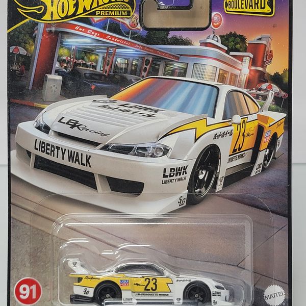Hot Wheels Premium – LB Super Silhouette Nissan Silvia (S15) | Boulevard Series #91