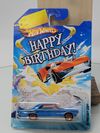 Hot Wheels Happy Birthday '65 Pontiac GTO Blue 1:64 Scale 2010
