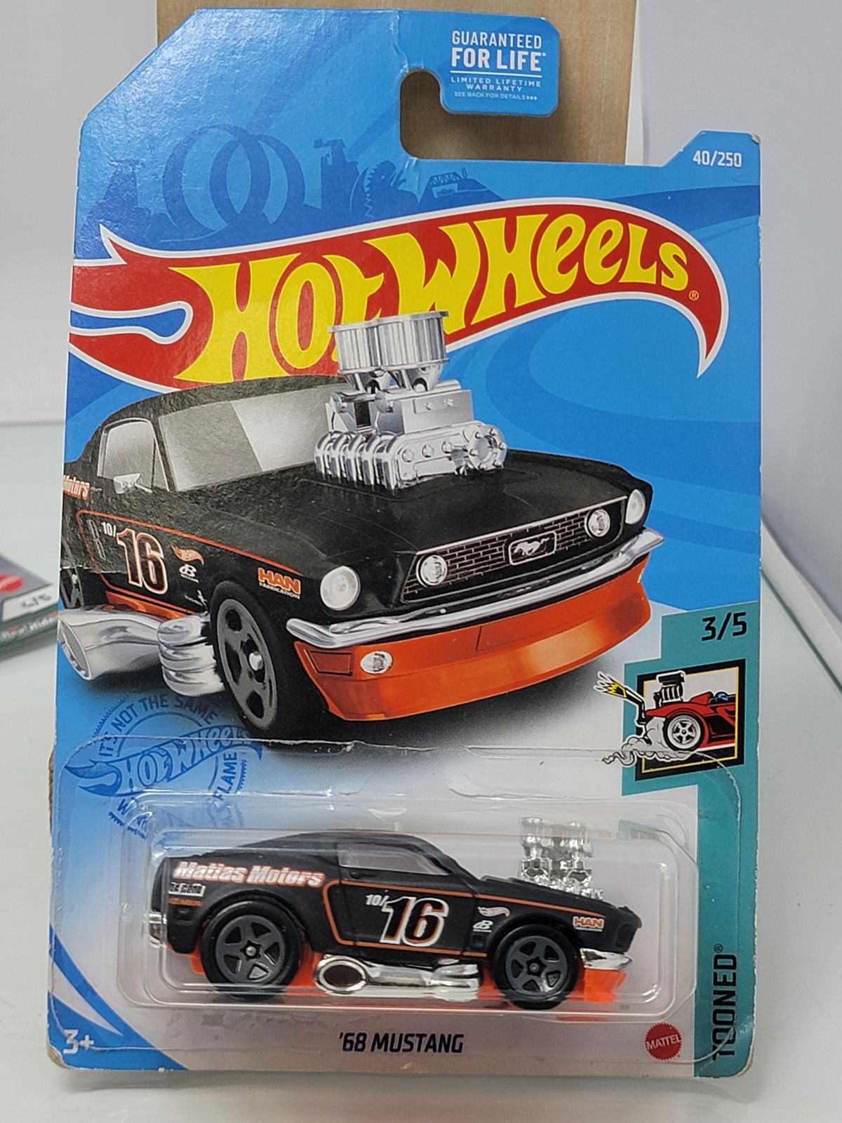 2024 Hot Wheels ’68 Mustang – Tooned Series #40/250