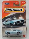 2025 Matchbox #67 1968 Ford Mustang Fastback BRITTANY BLUE POLY
