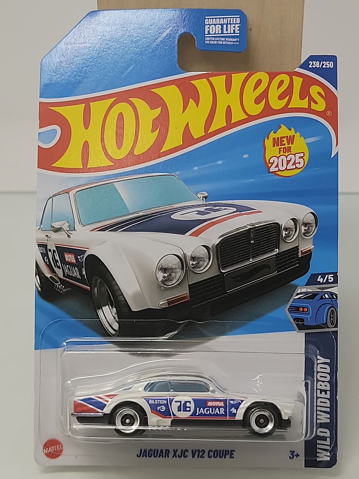 Hot Wheels Jaguar XJC V12 Coupe – 2025 Wild Widebody 4/5 – Factory Sealed
