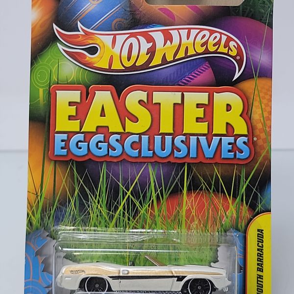 Hot Wheels ’70 Plymouth Barracuda – Easter Eggsclusives | Factory Sealed | Limited Seasonal Release