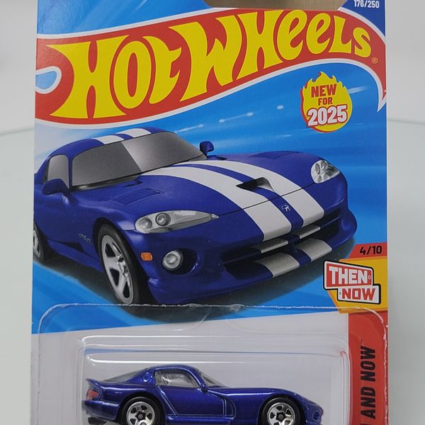 2025 HOT WHEELS MAINLINE CASE H '96 DODGE VIPER GTS THEN AND NOW