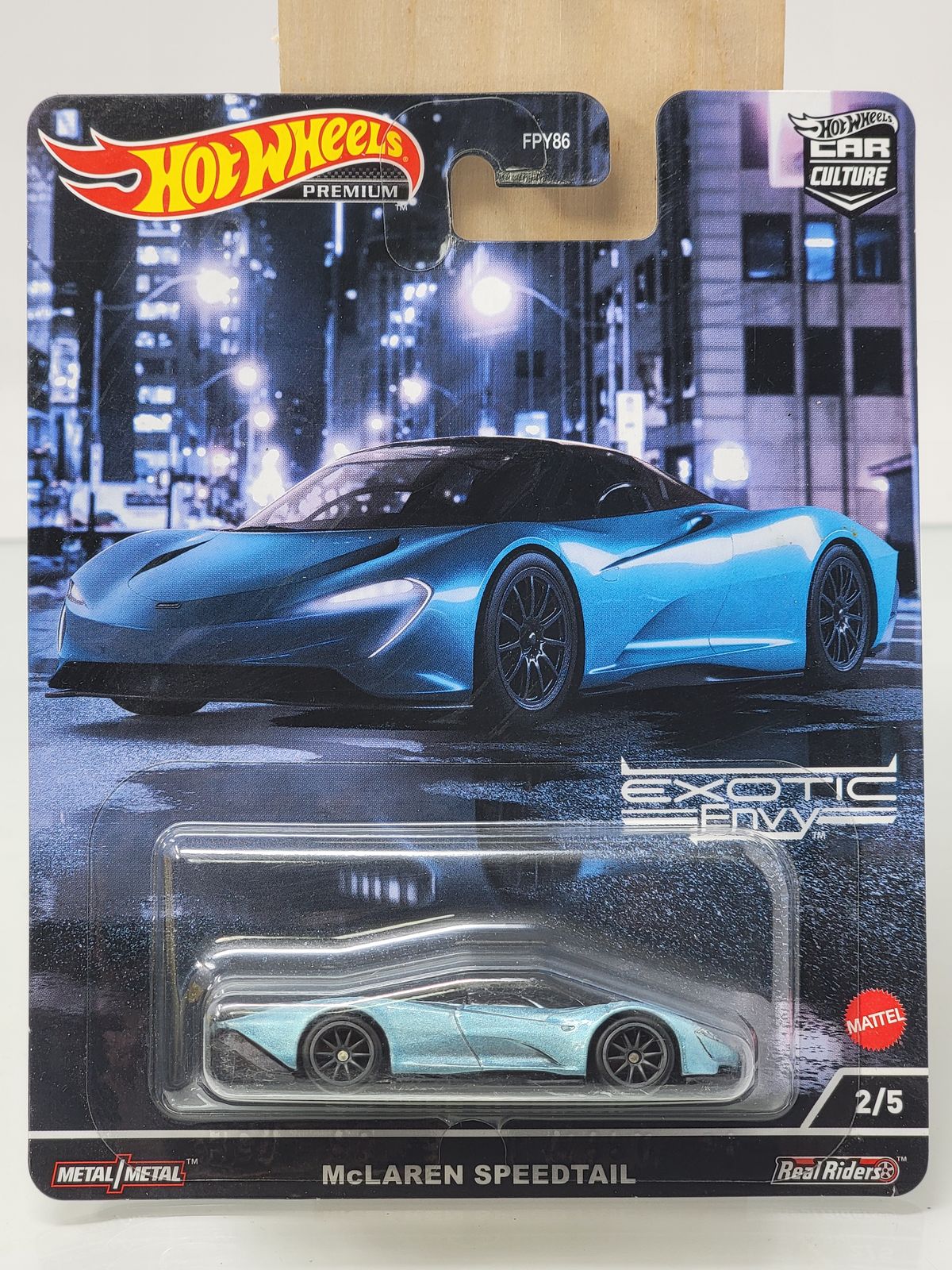 Hot Wheels Premium Car Culture McLaren Speedtail (Exotic Envy 2/5)