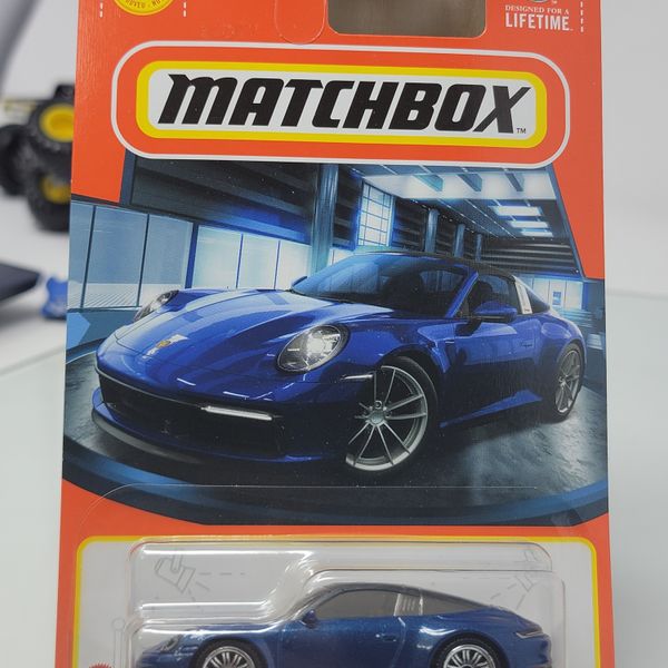 Matchbox Porsche 911 Targa 4 Blue #60 Basic Mainline 2024 Case D