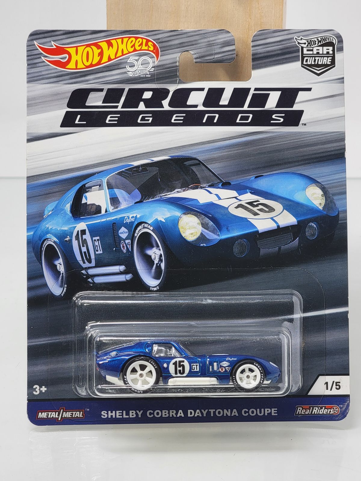 Hot Wheels Premium Car Culture Shelby Cobra Daytona Coupe (Circuit Legends 1/5)