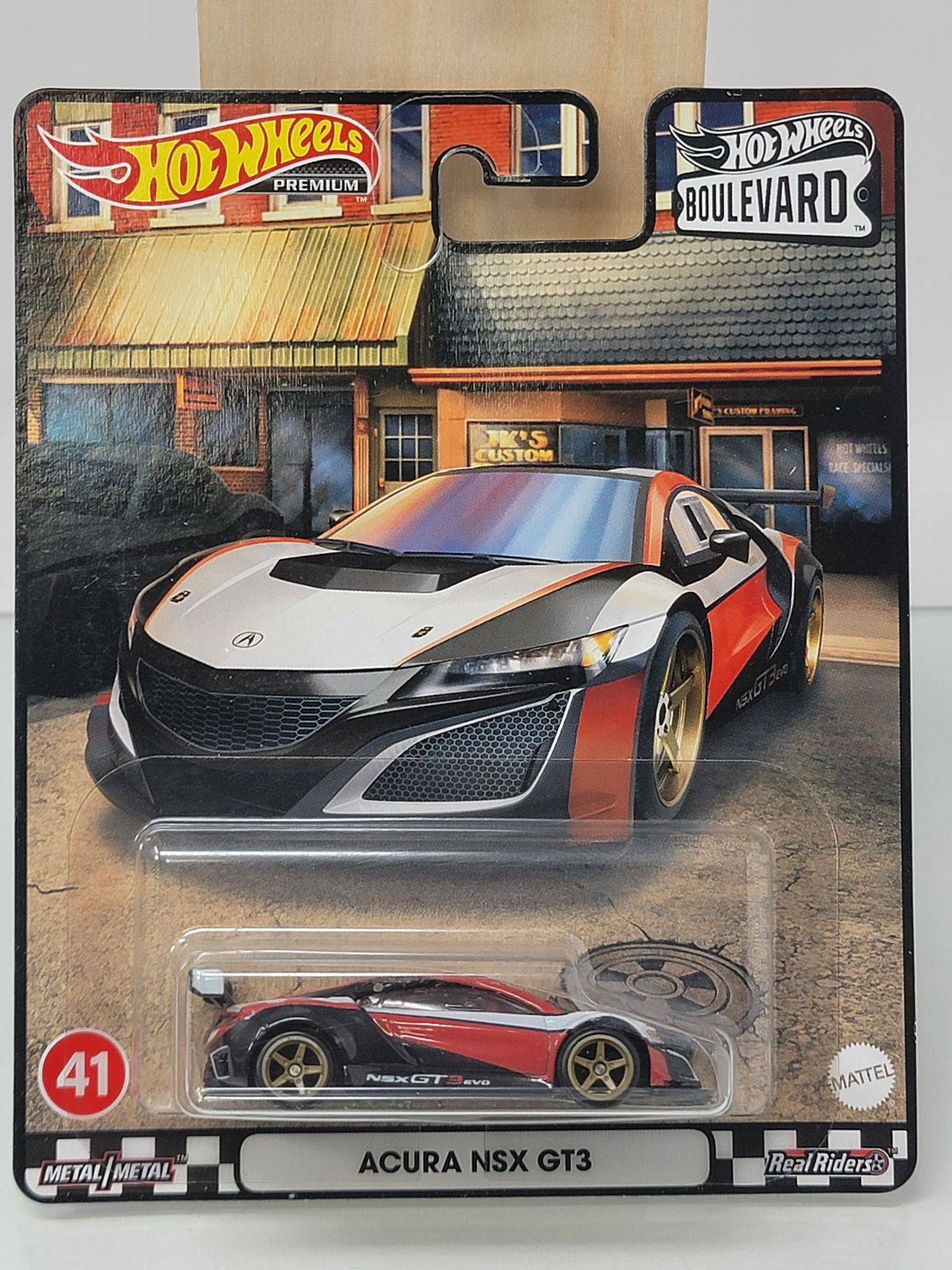 Hot Wheels Premium – Acura NSX GT3 | Boulevard Series #41