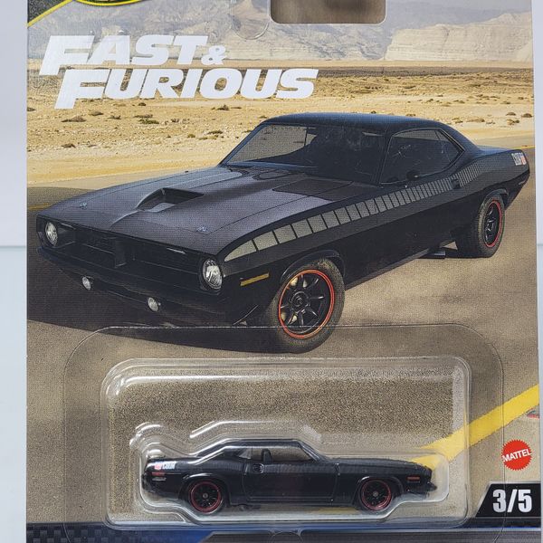 Hot Wheels Premium Fast & Furious 1970 Plymouth AAR ’Cuda (3/5)