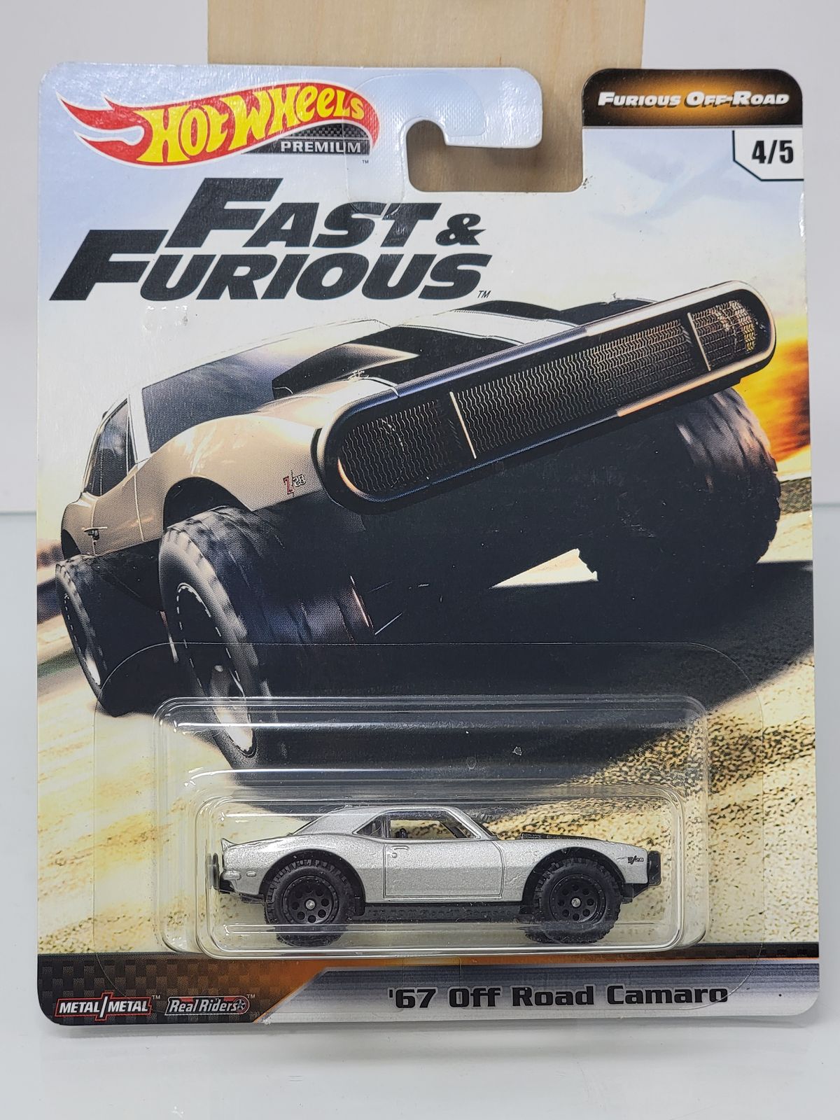 Hot Wheels Premium Fast & Furious ’67 Off Road Camaro (Furious Off-Road 4/5)