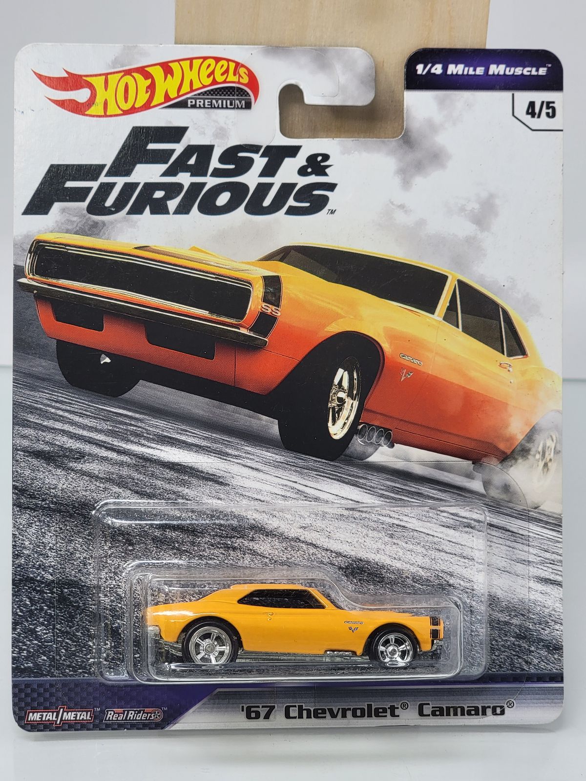 Hot Wheels Premium Fast & Furious ’67 Chevrolet Camaro (¼ Mile Muscle 4/5)