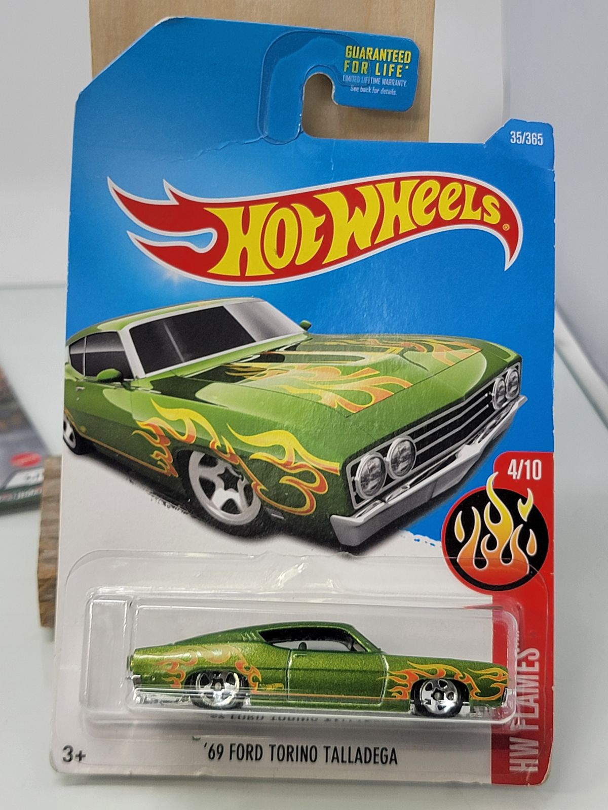 Hot Wheels ’69 Ford Torino Talladega – 2021 HW Flames 4/10 (35/365)