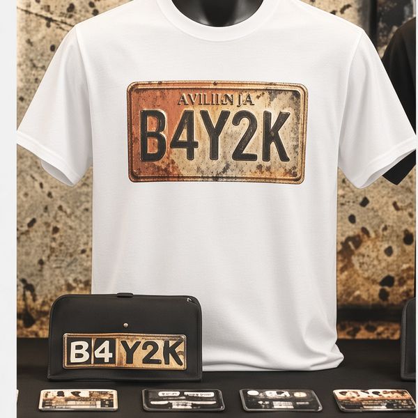 License Plate Logo T-Shirt: Ladies
