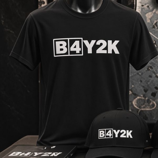 Black & White Logo T-Shirt: Ladies