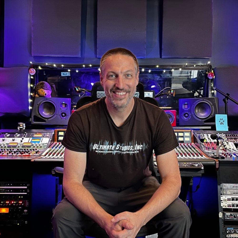 Recording studio interior for Ultimate Studios, Inc