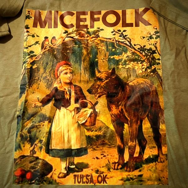 MIcefolk - Red Riding Hood T in Olive