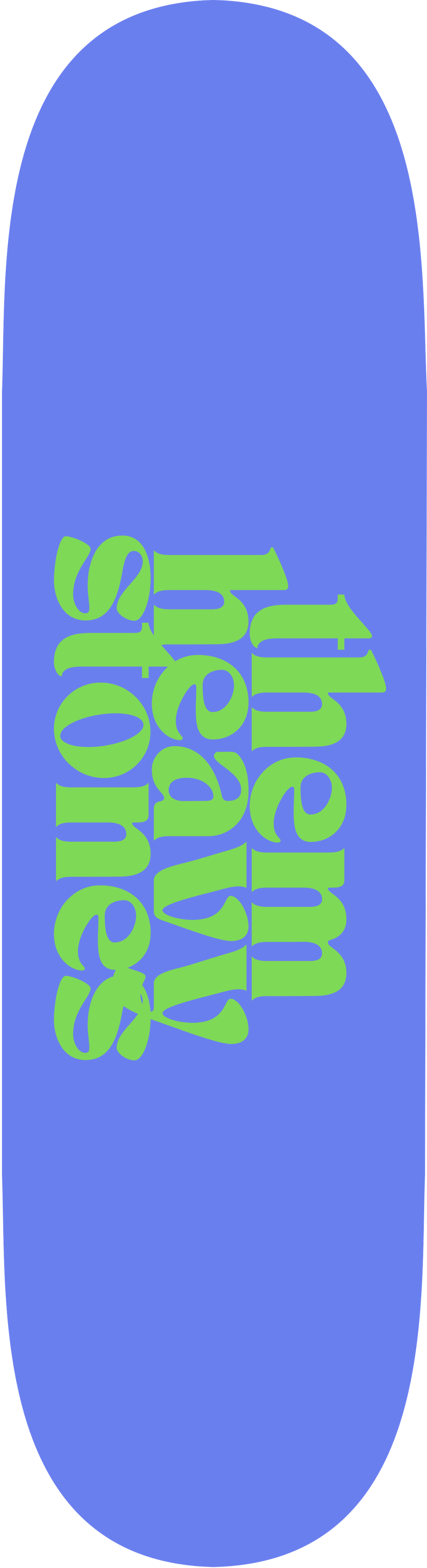 Classic Logo Skateboard Deck