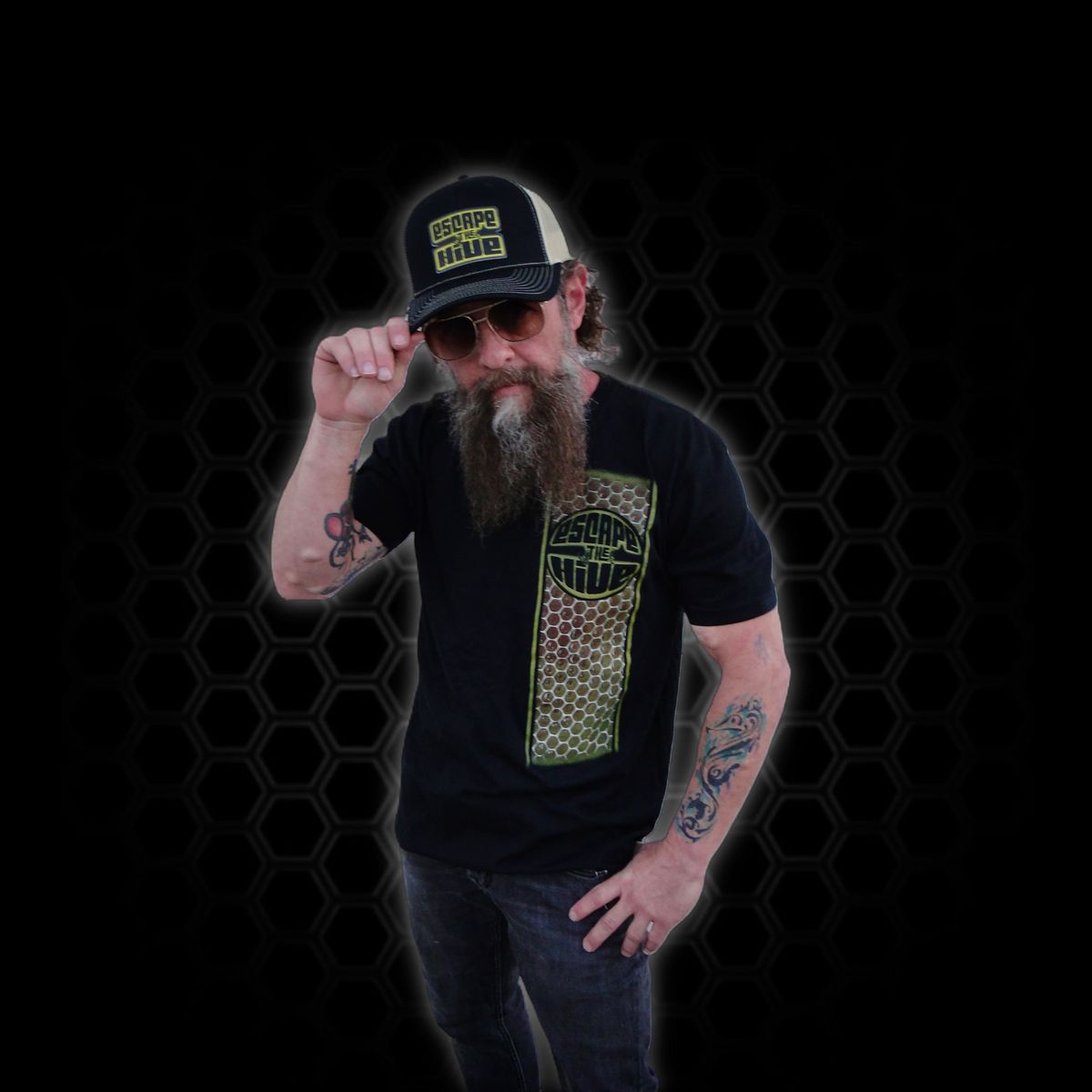 Snapback ETH Logo Mesh Trucker Hat