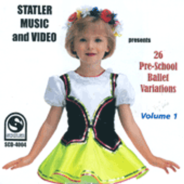 26 Preschool Ballet Variations, Volume 1 (STA4004)