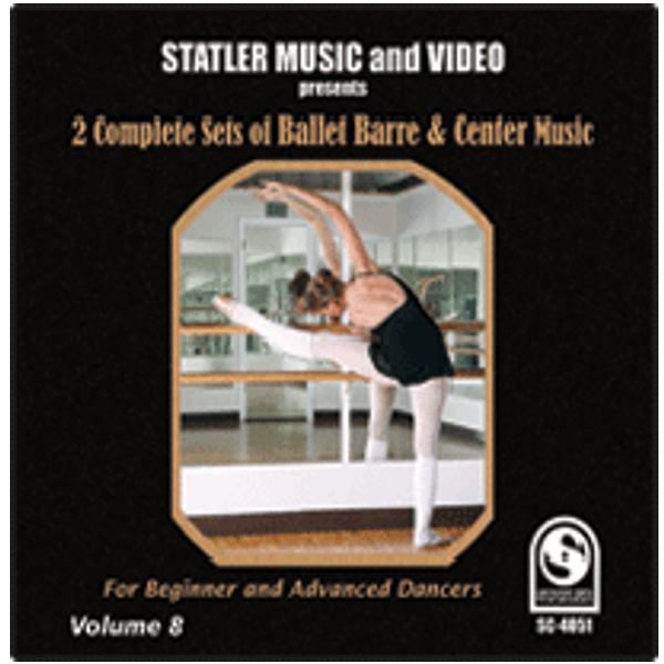2 Complete Sets of Ballet Barre & Center, Volume 8 (STA4051)