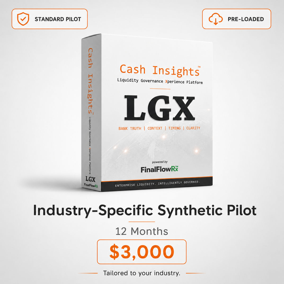 Cash Insights™ Industry-Specific Synthetic Pilot — 12 Months — Pre-Loaded Mode