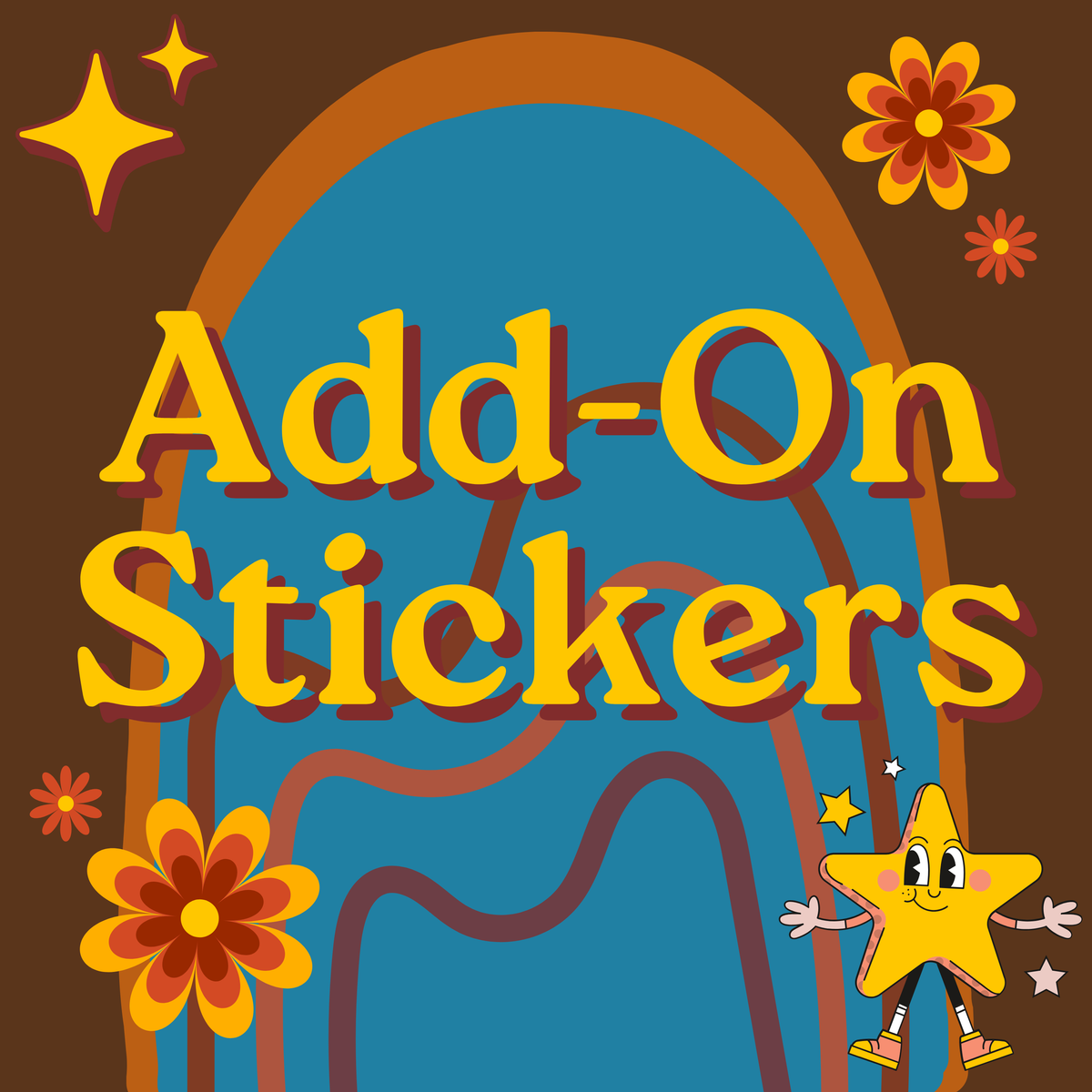 Add on 50 Stickers