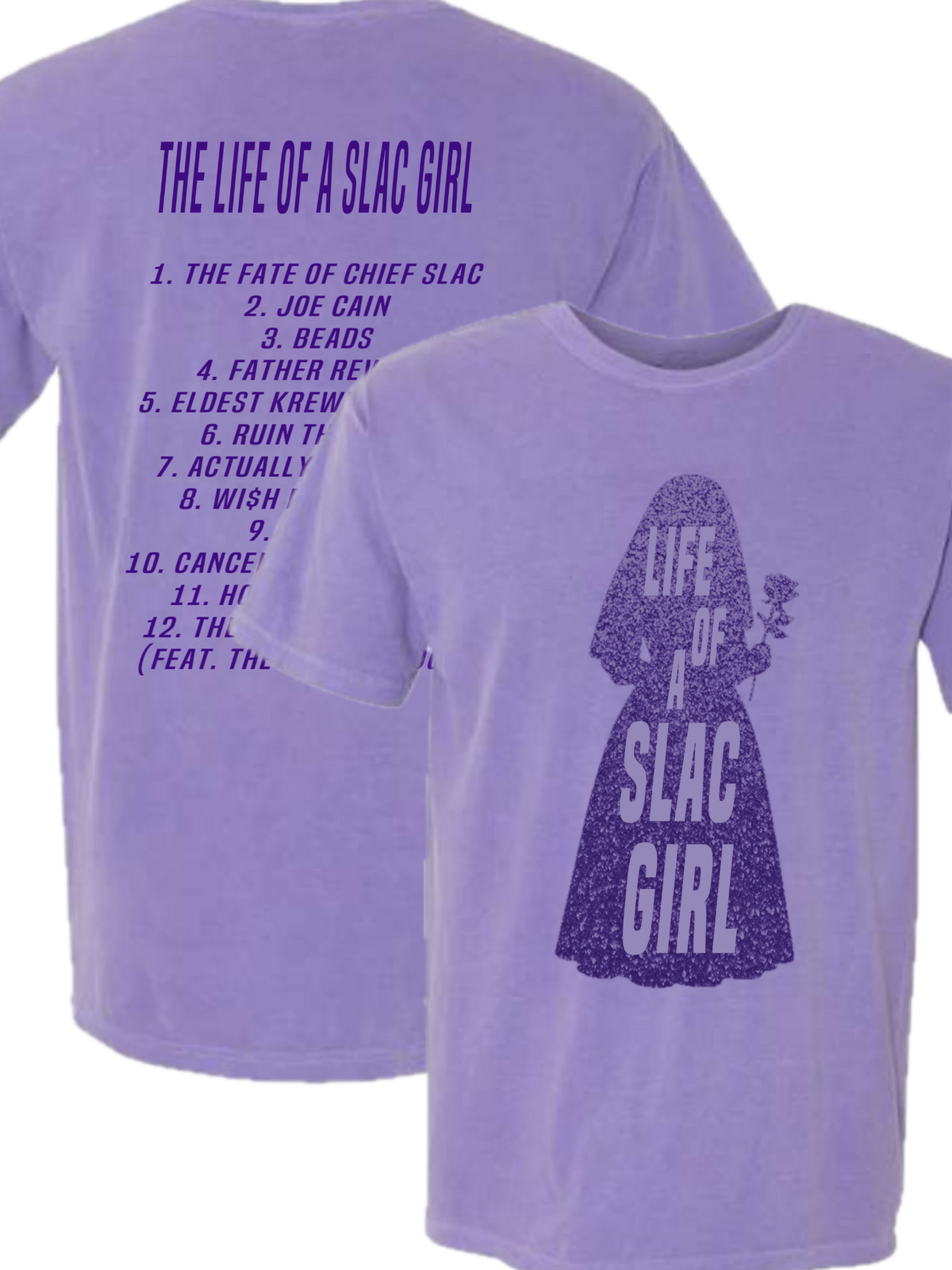 Life of a SLAC Girl Glitter Tee