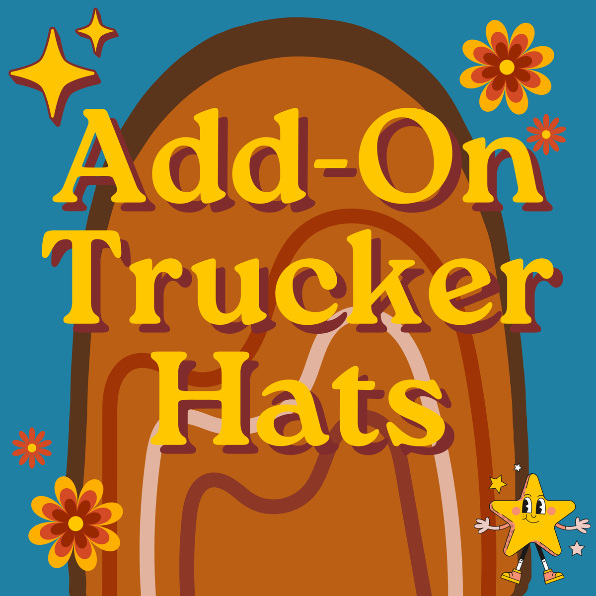 Add on 12 Trucker Hats