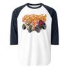 Heaven vs Hell baseball T