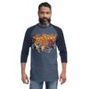 Heaven vs Hell baseball T