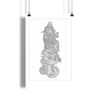 DEVIL VVURMZ: THE HIVE IV (ILLUSTRATED GICLÈE PRINT) (VVURMZFLESSSHHH OPEN EDITION)