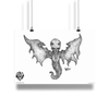 DEVIL VVURMZ: THE HIVE I (ILLUSTRATED MINI PRINT) (OPEN EDITION)