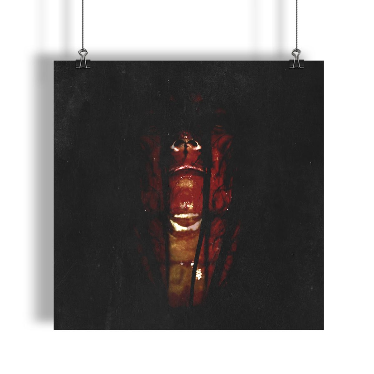 DARK NIRVANA (MIX MEDIA GICLÈE PRINT)